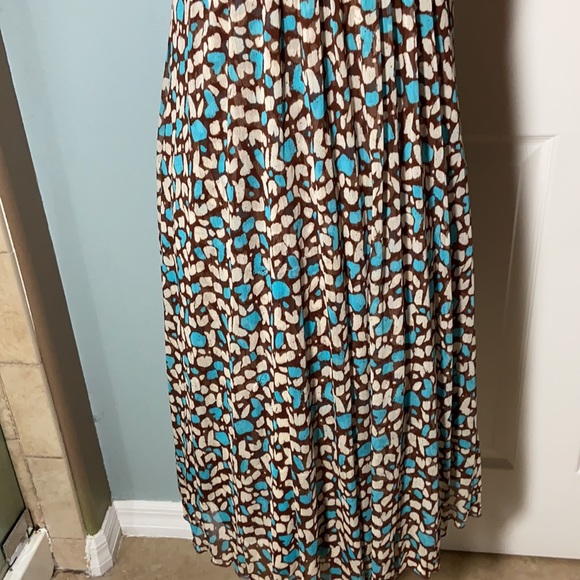 Like new DVF silk halter dress - Picture 4 of 9